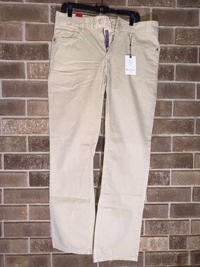 Robert Graham Beige Casual Chino Pants.  34/33